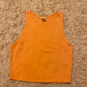 ORANGE CROP TOP